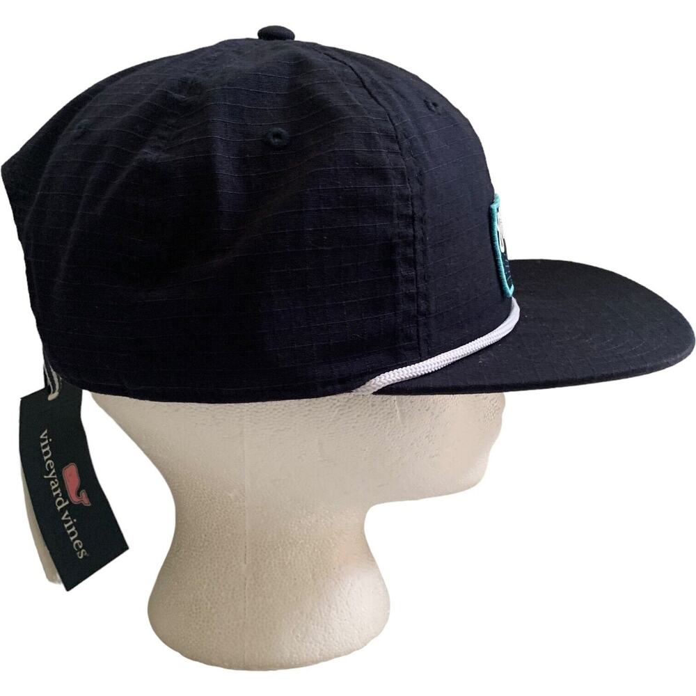 Vineyard Vines Script Patch Logo Ripstop Snapback… - image 4